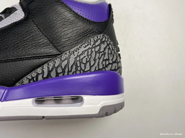 Rep Retro Black Jordan Air CT8532 Court Purple 3 050 0808